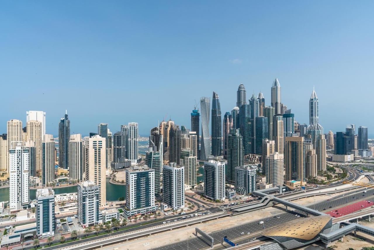 Modern 1Br Apartment In Jlt Next To Metro With City Views Dubai Eksteriør bilde