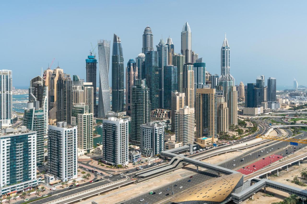 Modern 1Br Apartment In Jlt Next To Metro With City Views Dubai Eksteriør bilde