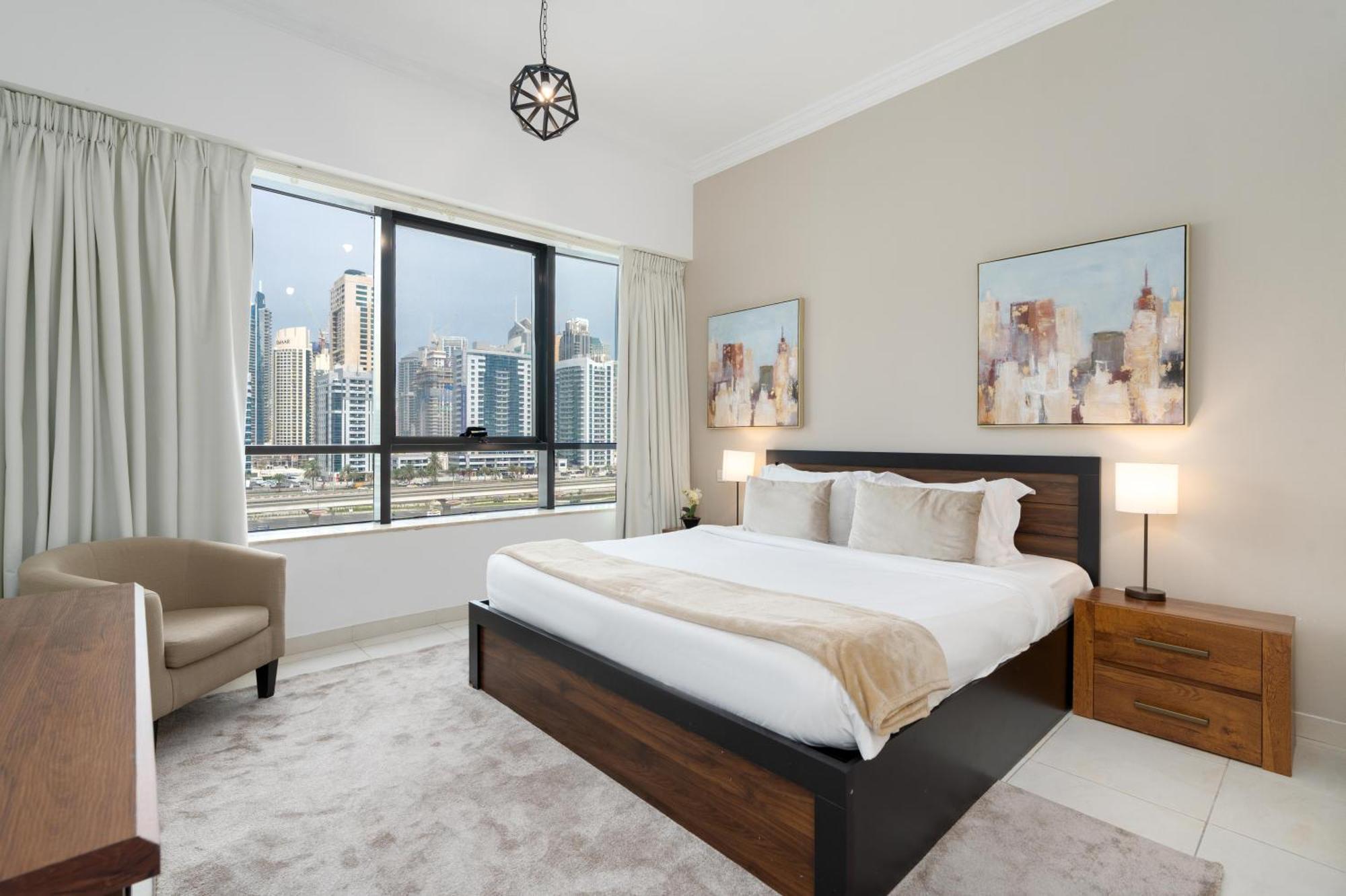 Modern 1Br Apartment In Jlt Next To Metro With City Views Dubai Eksteriør bilde